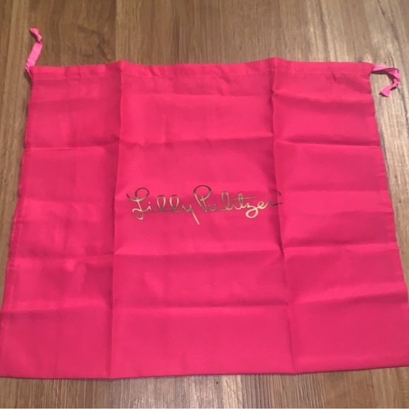 🩷 EUC Lilly Pulitzer Worth It Leather Purse/Clutch in Toasted Almond 🩷 - Picture 9 of 9